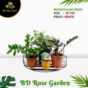 Metal Balcony Corner Rack